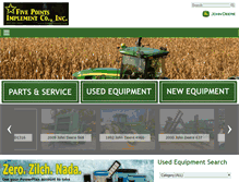 Tablet Screenshot of fivepointsimp.com